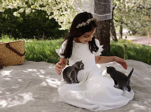 Familienfotografie Kempten Allgäu mit Tierbabys 