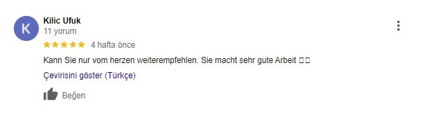 Kundenbewertung Fotografie Kempten